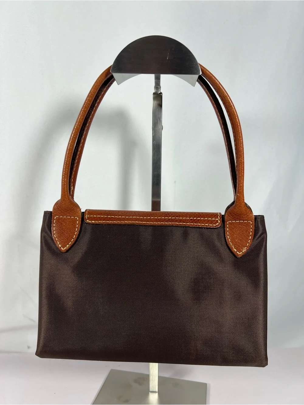 Brown and Tan Women's Tote Bag - Classic Two-Tone Design